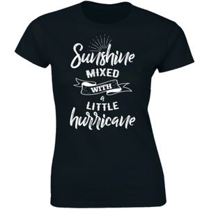 Half It Tops - Sunshine Mixed With A Little Hurrycane Tee T-shirt Half It Tops - Sunshine Mixed With A Little Hurrycane Tee T-shirt
